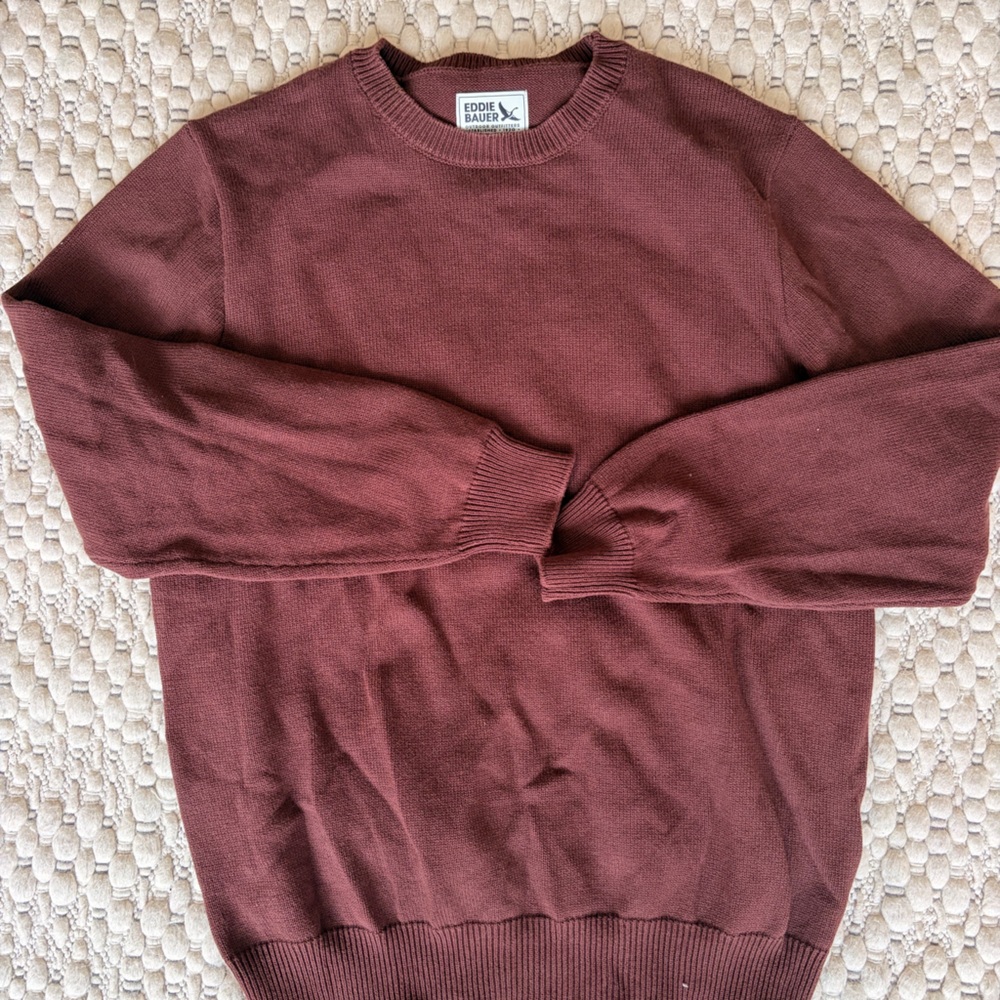 Eddie Bauer Brown Sweater